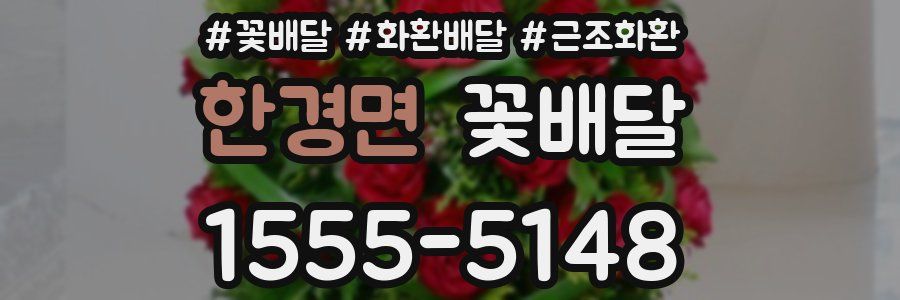 한경면 꽃배달