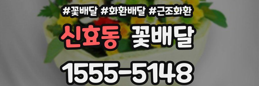 신효동 꽃배달