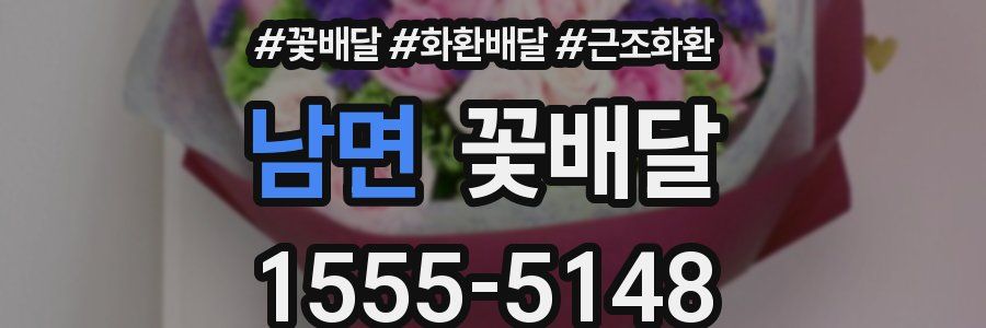 남면 꽃배달