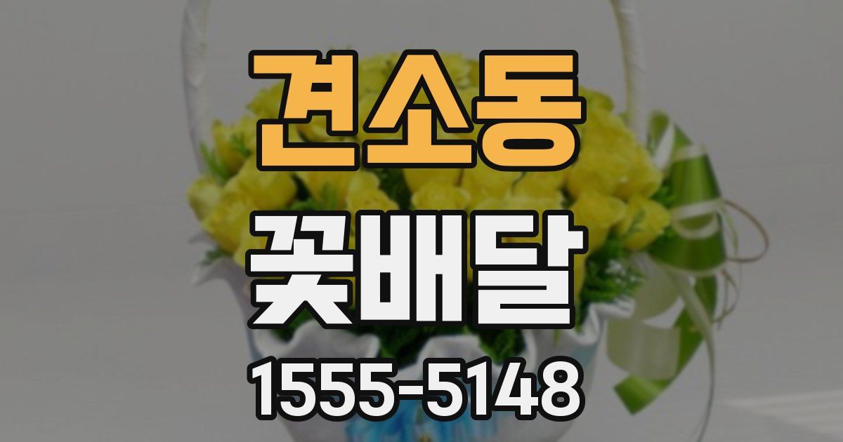 견소동 꽃배달