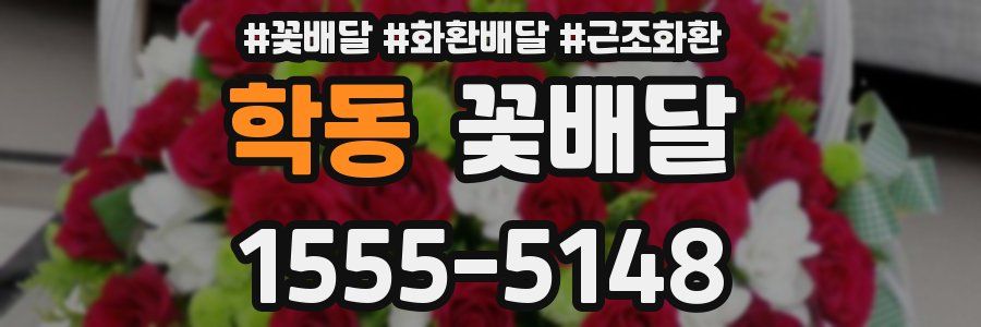 학동 꽃배달
