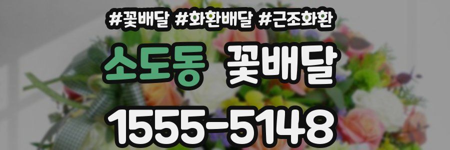 소도동 꽃배달
