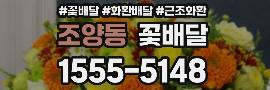 조양동 꽃배달