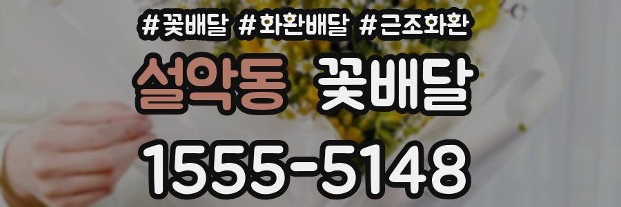 설악동 꽃배달