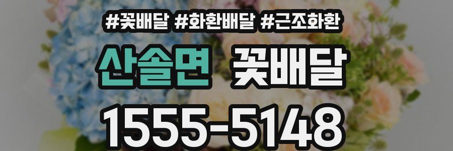 산솔면 꽃배달