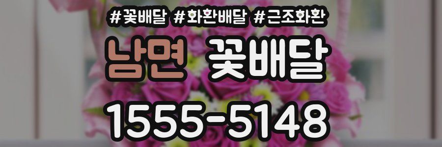 남면 꽃배달