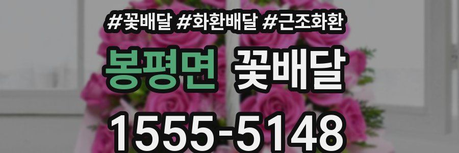 봉평면 꽃배달