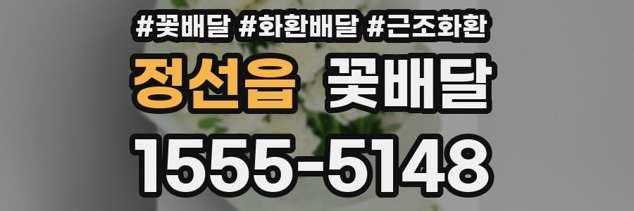 정선읍 꽃배달