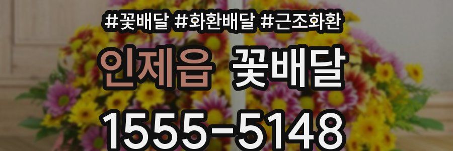인제읍 꽃배달