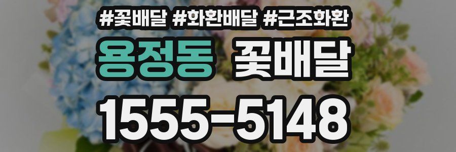 용정동 꽃배달