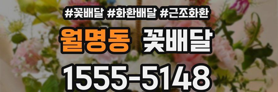 월명동 꽃배달