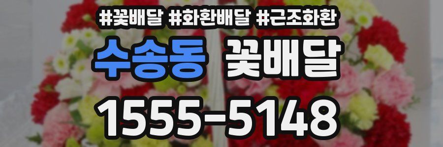 수송동 꽃배달