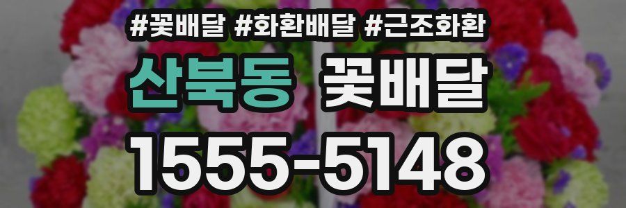 산북동 꽃배달