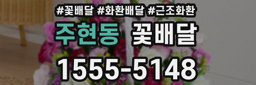 주현동 꽃배달