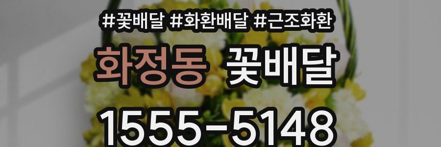 화정동 꽃배달