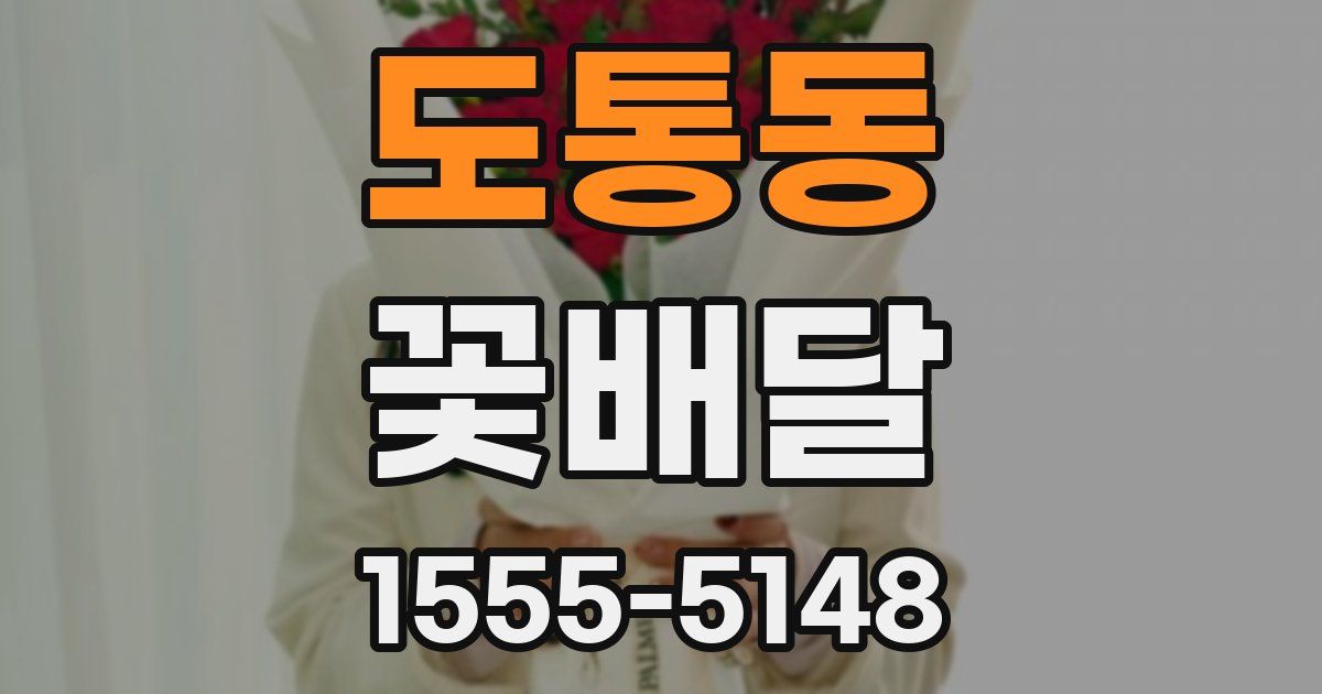도통동 꽃배달