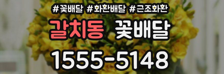 갈치동 꽃배달