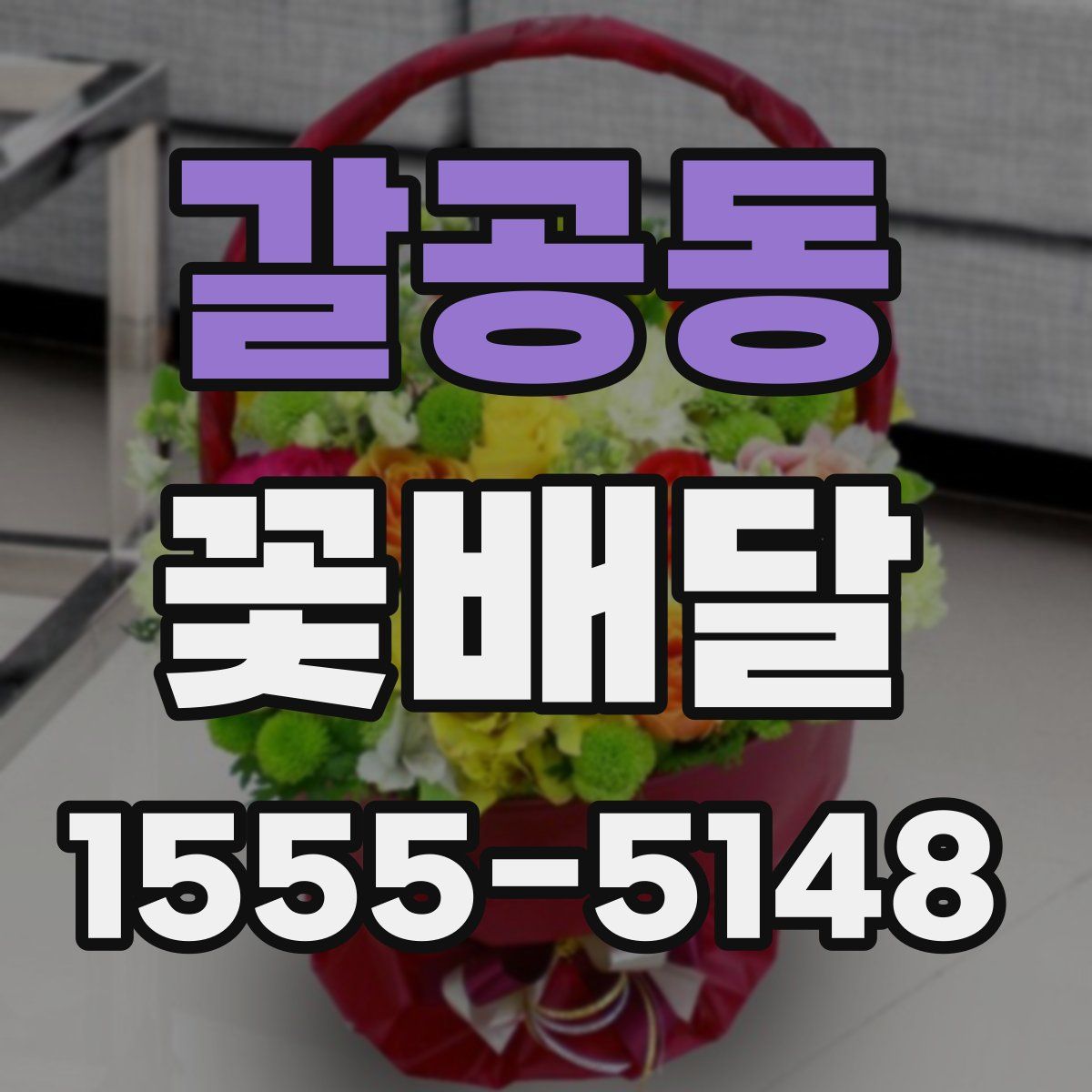 갈공동 꽃배달