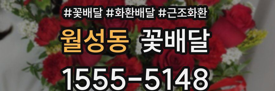 월성동 꽃배달