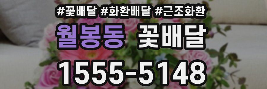 월봉동 꽃배달