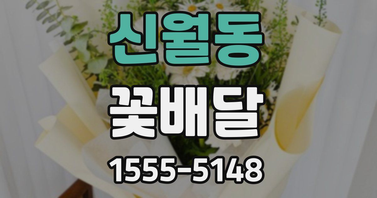신월동 꽃배달