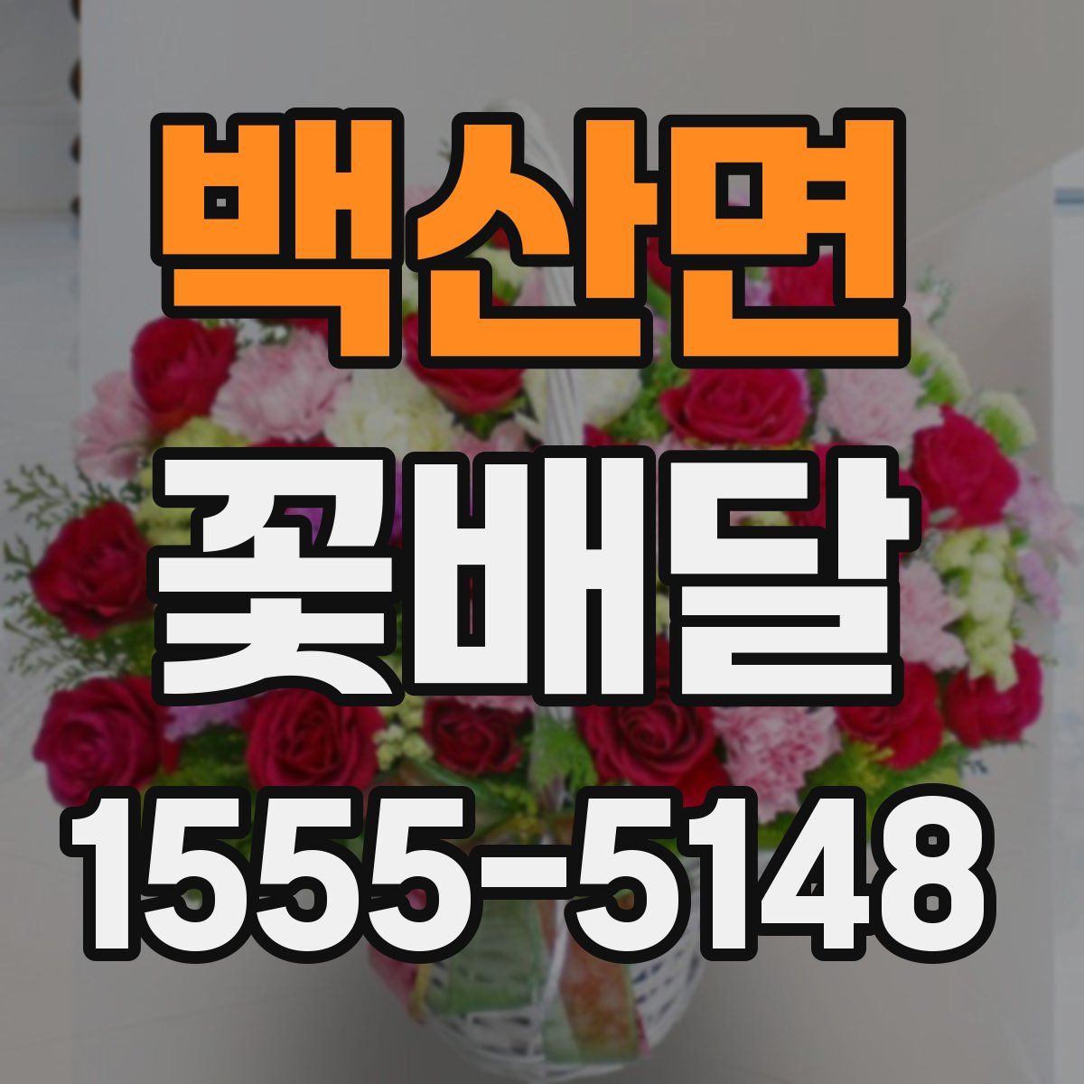 백산면 꽃배달