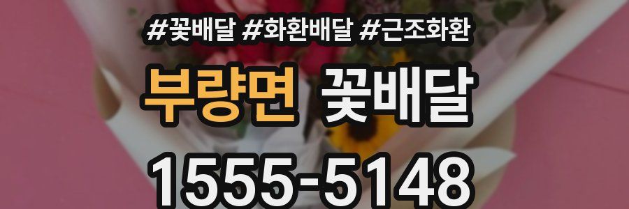 부량면 꽃배달