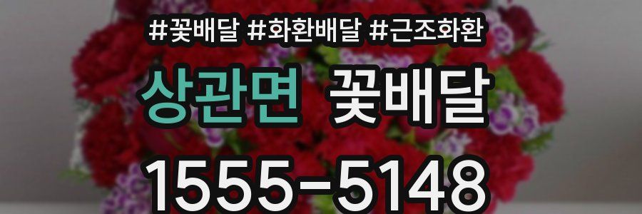 상관면 꽃배달