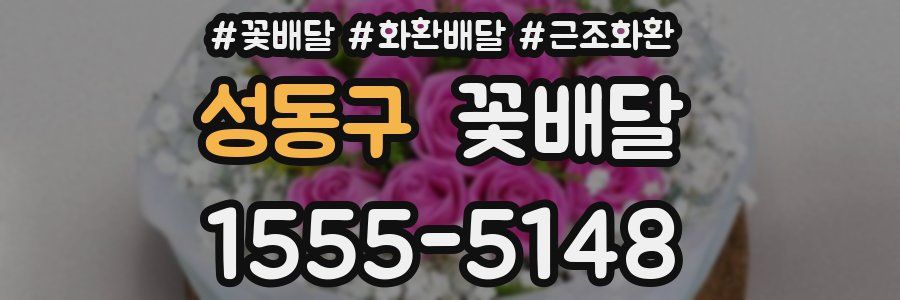 성동구 꽃배달