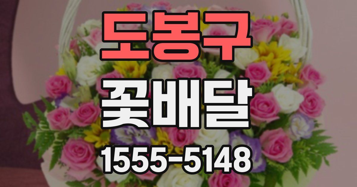 도봉구 꽃배달