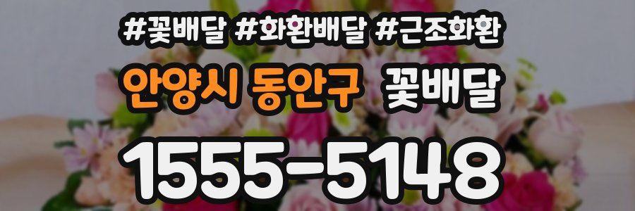 안양시 동안구 꽃배달