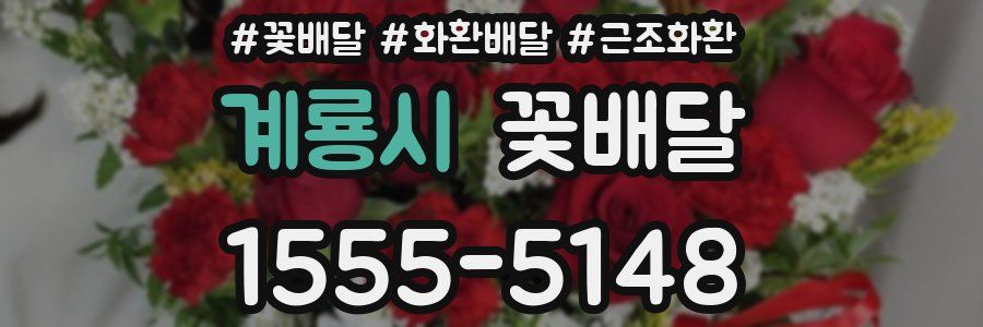 계룡시 꽃배달