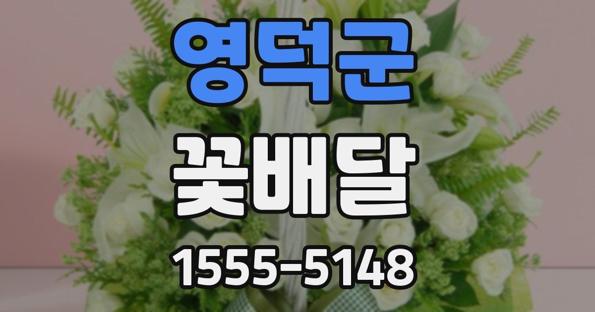 영덕군 꽃배달