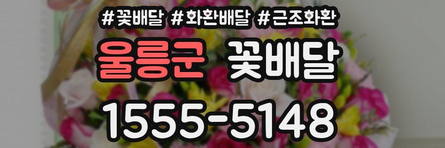 울릉군 꽃배달