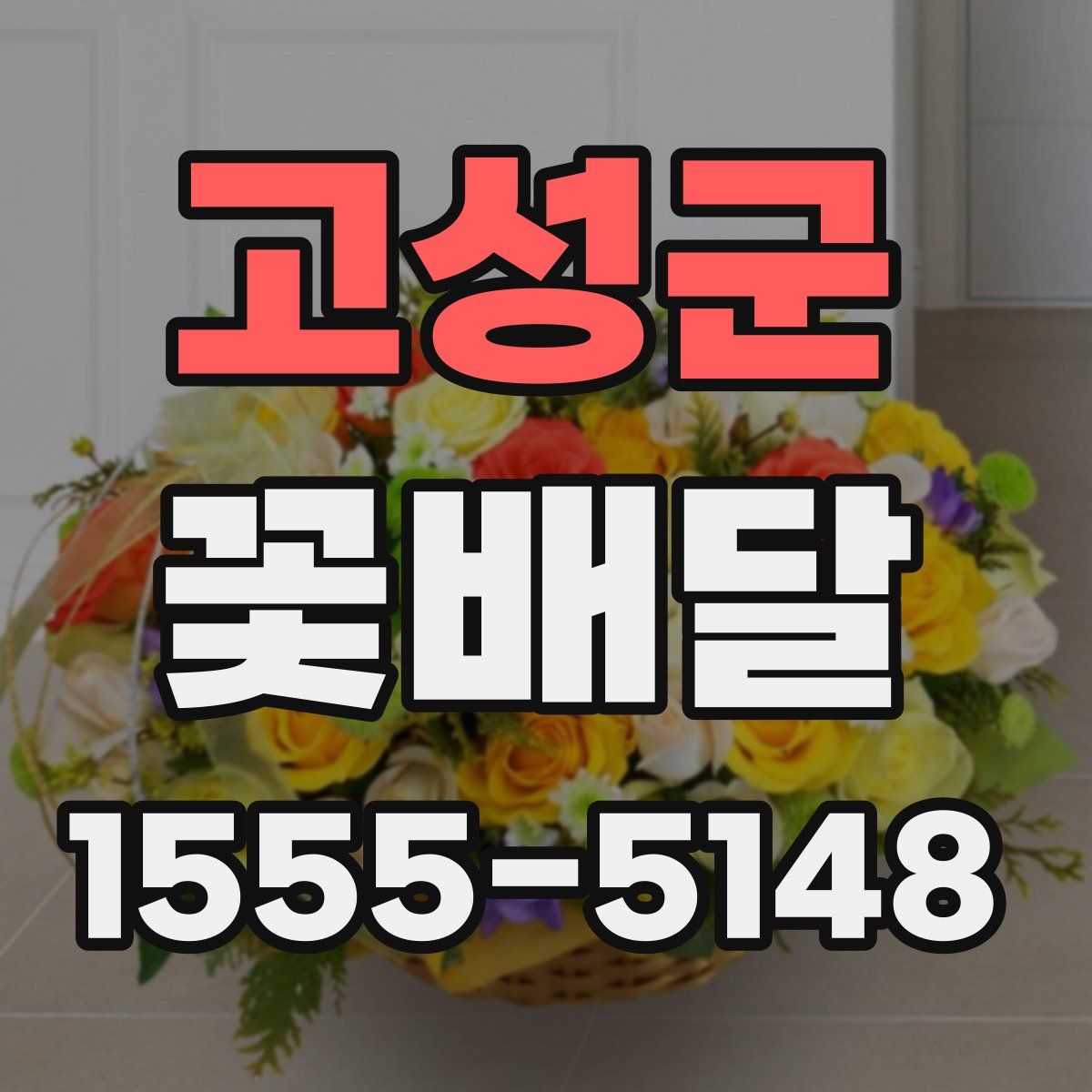 고성군 꽃배달