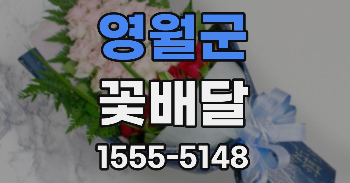 영월군 꽃배달