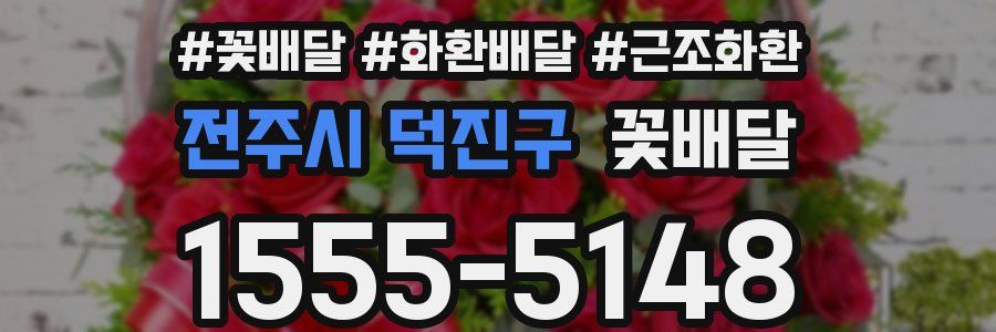전주시 덕진구 꽃배달