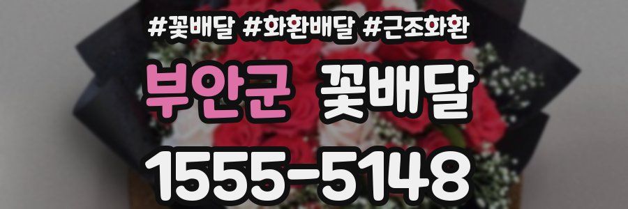 부안군 꽃배달