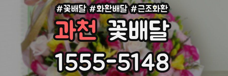 과천 꽃배달