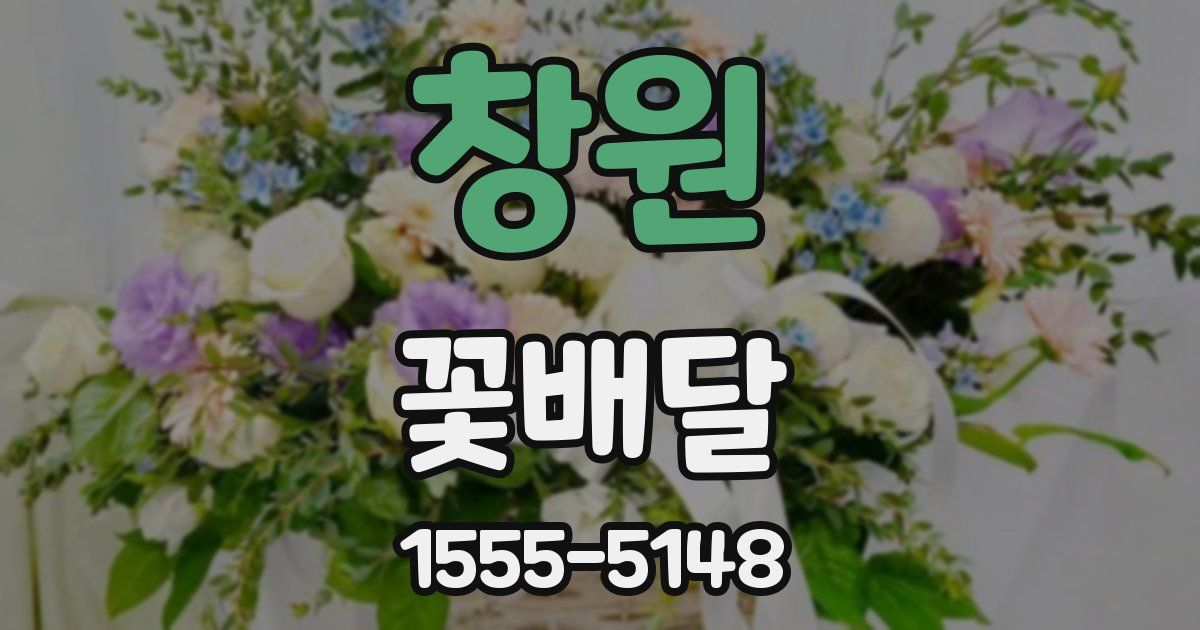 창원 꽃배달