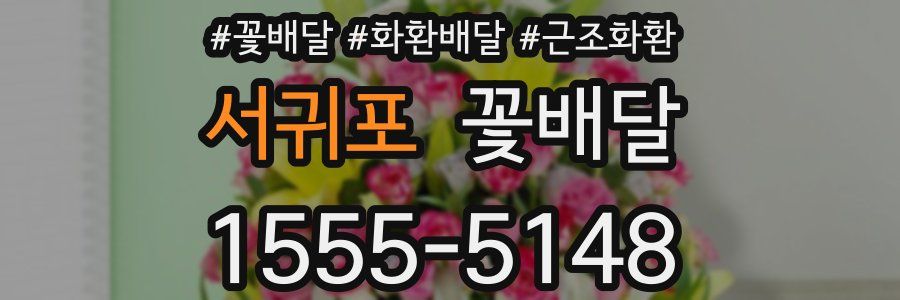 서귀포 꽃배달