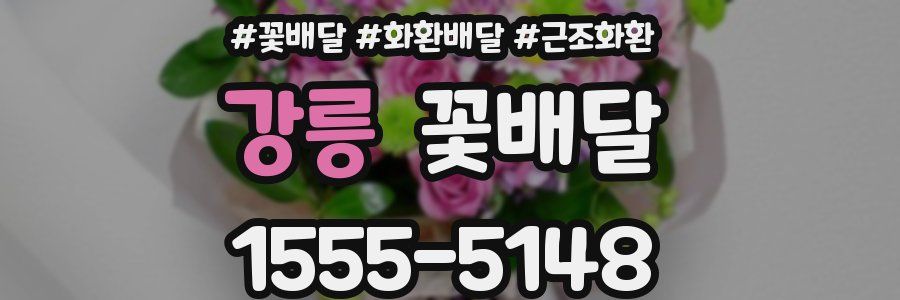 강릉 꽃배달