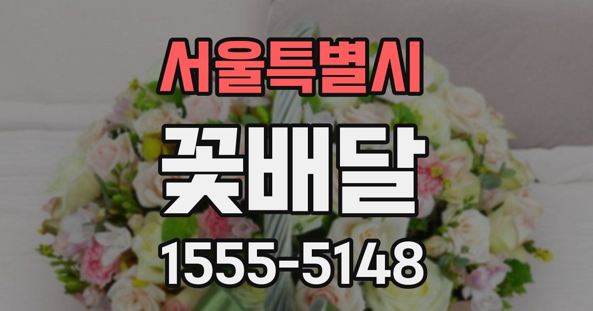 서울특별시 꽃배달