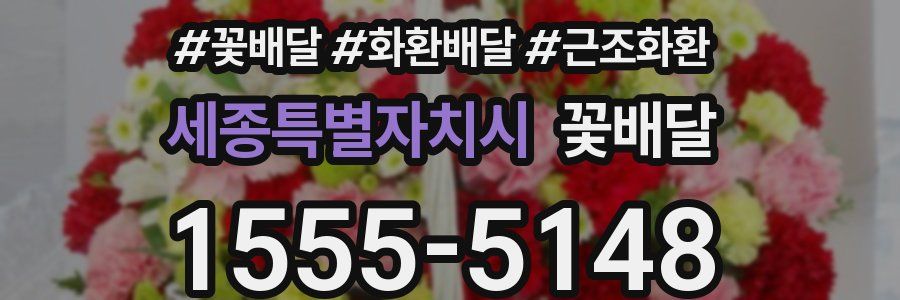 세종특별자치시 꽃배달