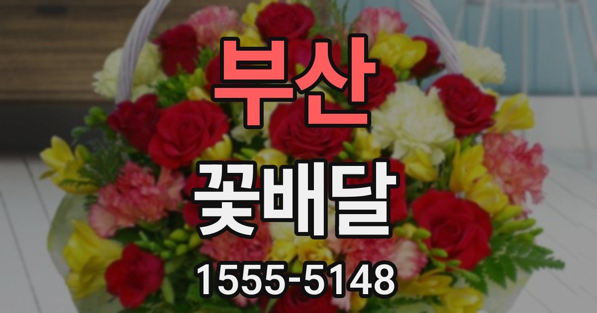 부산 꽃배달
