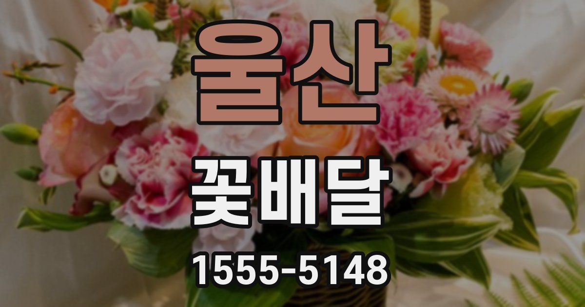 울산 꽃배달