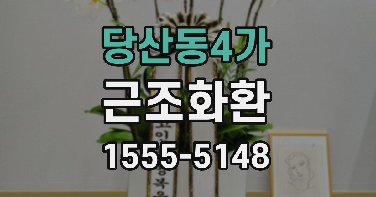 당산동4가 근조화환