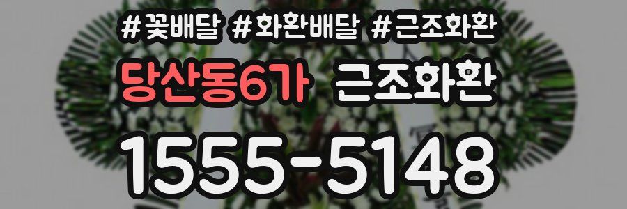 당산동6가 근조화환