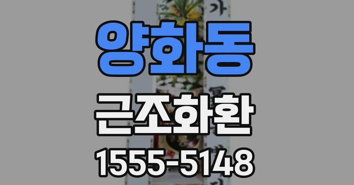 양화동 근조화환
