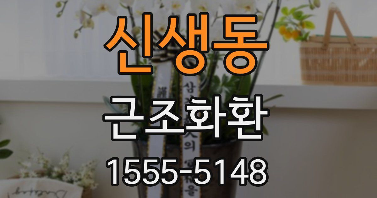 신생동 근조화환
